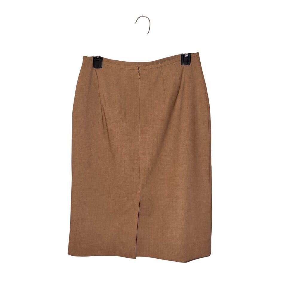 Calvin Klein Women’s Size 6 Camel Wool Blend Pencil Skirt Lined Career - Picture 3 of 5